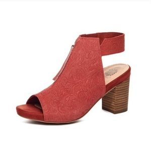 Yellow Box Deidah Heeled Peep Toe Sandals